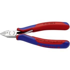 Knipex KNIPEX 77 32 120 H pre elektroniku a jemnú mechaniku bočné štiepacie kliešte s fazetou 120 mm; 77 32 120 H