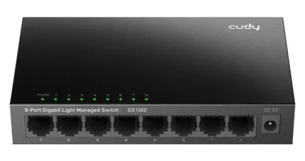 Cudy GS108E / Switch / 8x RJ45 / 1000 Mbps (GS108E)