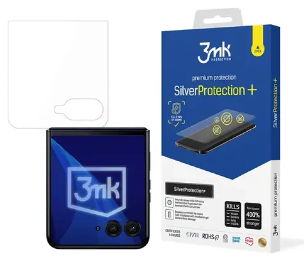 3mk SilverProtection+ / Ochranná fólia / Motorola Razr 50 Ultra / predný displej / antimikrobiálna