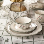 Strömshaga Tanier Esther Wildflower Green Ø 21,5 cm