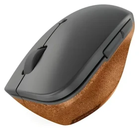 Lenovo Go Wireless Vertical šedá / Ergonomická bezdrôtová myš / 6 tlačidiel / Programovateľné tlačidlá / 1x AA (4Y51C33792)