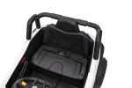 Mamido Mamido Elektrické autíčko Buggy Madman biele | UTV-MX 4x4 | EVA kolesá | 12V 10Ah | EKO koža