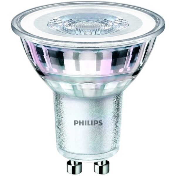 Philips Lighting 77791300 LED En.trieda 2021 F (A - G) GU10 4.6 W = 50 W teplá biela (Ø x d) 5 cm x 5.4 cm 3 ks; 77791300