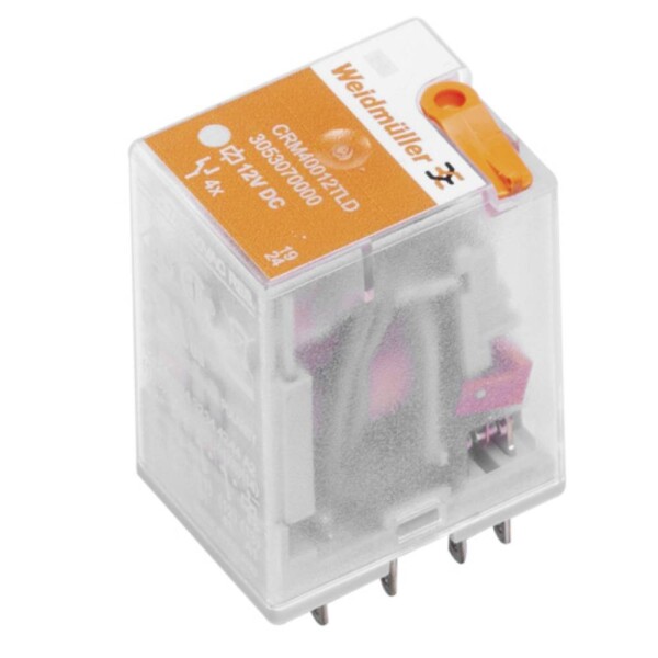 Weidmüller CRM20524TL priemyselné relé, 24 V/AC, 12 A, 2 prepínacie, 10 ks; 3052900000