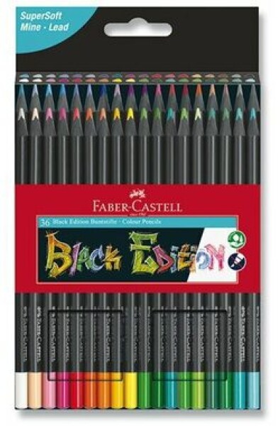 Faber-Castell Pastelky Black Edition 36ks (134599)