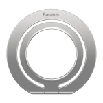 Baseus SUCH000012 Halo magnetický držiak na telefón + stojan strieborná (SUCH000012)