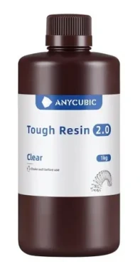 Anycubic UV Tough Resin 2.0 číra / Živica pre 3D tlač / LCD/DLP / 405 nm / Húževnatá (SRX2CL)
