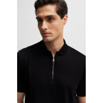 Pánske polo tričko BOSS Polston 11 NERO slim fit čierne (50513375-001) M