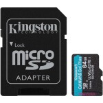 Kingston Canvas Go! Plus MicroSDXC Class 10 V30 (SDCG3/64GB)