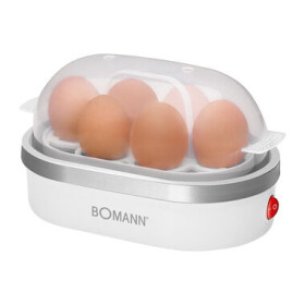 Bomann EK 5022 CB biela / varič vajec / 400W / až 6 vajec (650220)