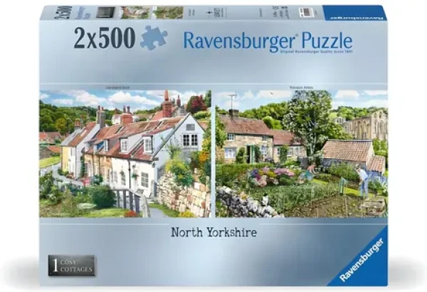 Ravensburger Puzzle Cosy Cottages č.1: Severný Yorkshire