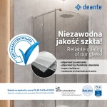 DEANTE - Prizma 30 vaňová zástena, 100x140 cm KTJ_C73R
