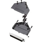 Encitech DTPK-P-37-DMP-K 6355-0033-04 sada D-SUB kolíkové lišty 180 ° Pólov: 37 spájkovaný 1 sada; 6355-0033-04