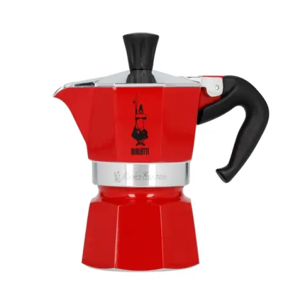 Bialetti Moka Express moka kanvička na 1 šálku 50 ml červená / dopredaj (8006363018449)