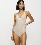 AMOURETTE CHARM - Čipkované body bez kostice Triumph CREAMY DREAM 85D