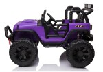 Mamido Detské elektrické autíčko Jeep Power fialové