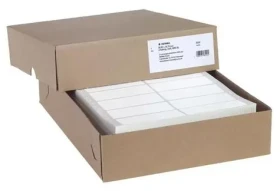 Herma Etikety 88,9x35,7 mm biele / Etikety / nekonečné s vodiacou perforáciou / pre ihličkové tlačiarne / 8000 ks (8220)