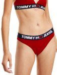 Tommy Hilfiger Jeans Tangá UW0UW02773 Červená S