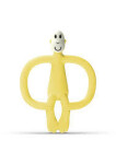 MATCHSTICK MONKEY Hryzátko a zubná kefka, bez chvosta - yellow