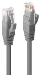 Lindy Premium sivá / Patch kábel / Cat 6 U/UTP / RJ-45 / 3 m (45404)
