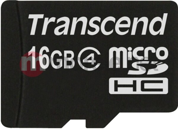 Transcend MicroSDHC 16 GB Class 4 (TS16GUSDC4)