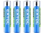 Extol 42000 Zink-chloridové batérie AAA (R03) / 1.5V / 4 ks (42000)