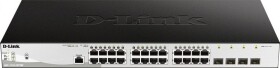 D-Link D-Link DGS-1210-28P/ME/E 24-Port 10/100/1000BASE-T PoE + 4-Port 1 Gbps SFP Metro Ethernet