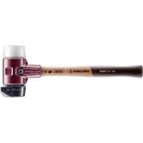 Halder SIMPLEX 3027.260 obojručné kladivo s ergonomickou rukoväťou, stredne tvrdé 1540 g 405 mm; 3027.260