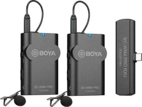 Boya BY-WM4 Pro-K6 čierna / Mikrofónny systém / UHF / TRRS (BY-WM4PROK6)