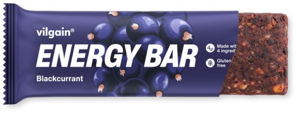 Vilgain Energy Bar – čierne ríbezle 55 g
