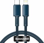 Baseus CATLGD-A03 Kábel USB-C (M) - Lightning (M) 2 m modrá / 20W (CATLGD-A03)