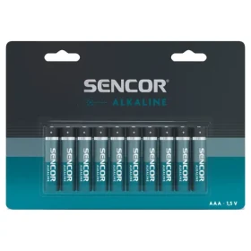 Sencor SBA LR03 4S Alkalická batéria AAA (10ks) (8590669340576)