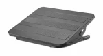 Manhattan Ergonomická opierka nôh čierna / Opierka nôh / sklon ±20° / 380 x 300 mm / nosnosť 20 kg (462198)