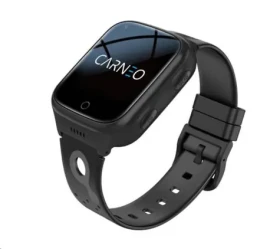 CARNEO GuardKid+ 4G Platinum čierna / Chytré hodinky / 1.45 "/ 240x240 / IP67 / TFT / BT (8588007861579)