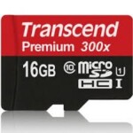 Transcend Micro SDHC 16GB (UHS-1) / Micro SDHC / 16GB / Class 10 UHS-1 (TS16GUSDCU1)