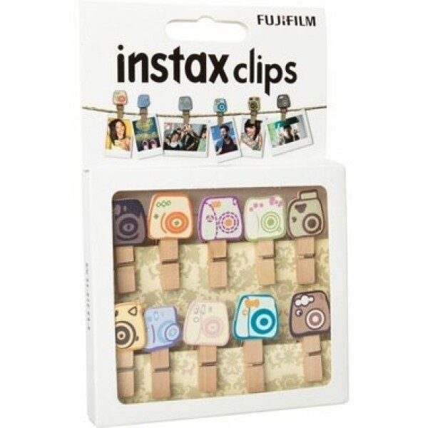 Fujifilm Instax Design Clips Camera designované štipce 10 ks (4260010852730)