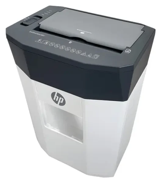 HP OneShred Auto 80CC biela / Skartovačka / Krížový rez P-4 / 80 listov / 15 l kôš (2817)