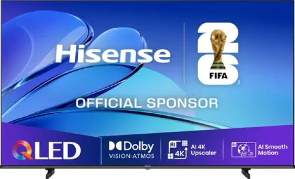 65" Hisense 65E77Q čierna / Televízia / QLED / UltraHD 4K / Trojitý tuner / Dolby Vision / HDMI 2.1 (65E77Q)