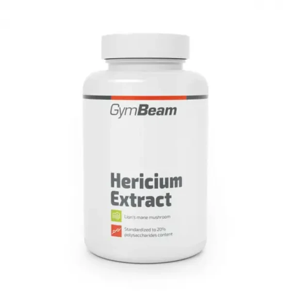 Hericium (Ľavia hriva) - GymBeam (90 kaps.) (67336-1-90caps)