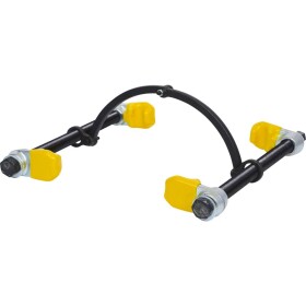 Pružinový kompresor s bezpečnostnou lištou, poplastovaný hák, 240 mm KS Tools 670.0031; 670.0031