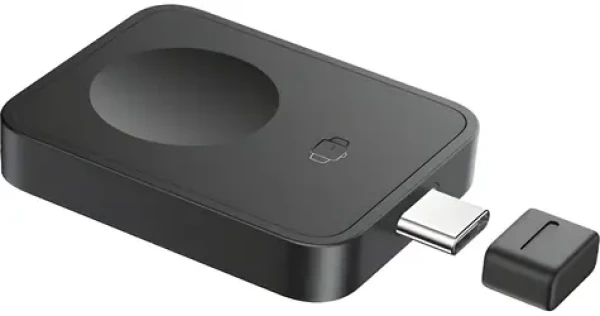 Baseus MagPro čierna / Bezdrôtová nabíjačka pre Apple Watch / 2,5 W / magnetické pripojenie (6932172679491)