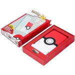 OTL Powerbank magnetický OTL 5000 mAh, USB-C 15W, Pokemon Pokeball ze stojakiem (biało-Červený)