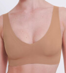 Dámska podprsenka ZERO Feel 2.0 Bralette - BROWN - hnedá 00CM - SLOGGI BROWN XS