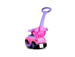 Mamido Mamido Odrážadlo Sport Car s vodiacou tyčou 3v1 ružové