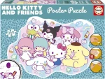 Educa Poster puzzle Hello Kitty a priatelia