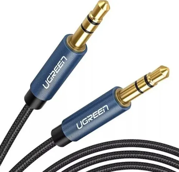 Ugreen 60179 Kábel Jack 3.5 mm (M) - Jack 3.5 mm (M) 1 m čierna (60179)