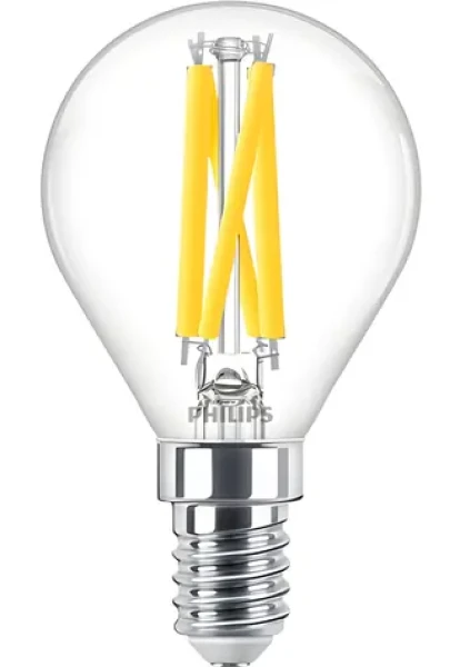 Philips MASTER LEDLuster E14 5,9 W / LED žiarovka / P45 / číra / 806 lm / 2700 K / stmievateľná (SKL000426399)