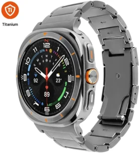 FIXED Titanium Strap prírodný Titan / Remienok / Samsung Galaxy Watch Ultra / Titan / PVD úprava (FIXTST-1384-NT)