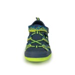 Chlapčenské sandále BUGGA TIKI Dark Blue/Green - tmavomodré - 33