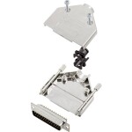 Encitech DTPK-M-25-DBP-K 6355-0030-03 sada D-SUB kolíkové lišty 180 ° Pólov: 25 spájkovaný 1 sada; 6355-0030-03